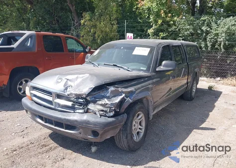 2004 Dodge Dakota Sport/Sxt from USA, damaged, VIN 1D7HL38K74S739061